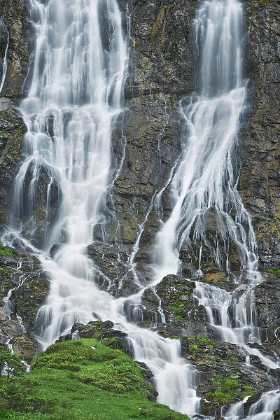 Waterfall Jungibache - Switzerland, Bern, Interlaken-Oberhasli, Innertkirchen