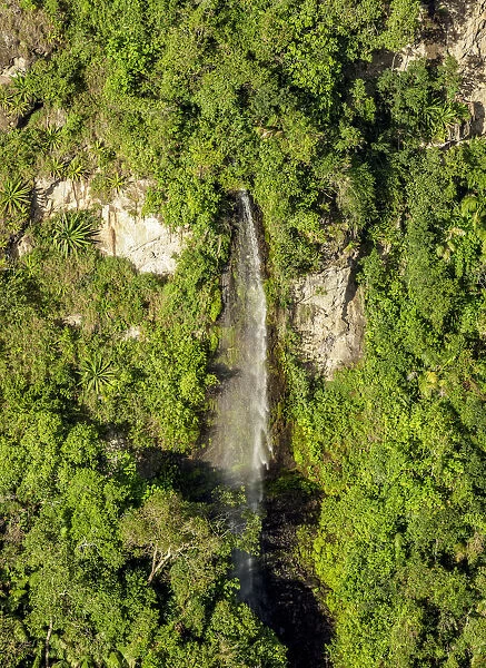 Waterfall in Magdalena River Valley, San Agustin, Huila Department, Colombia
