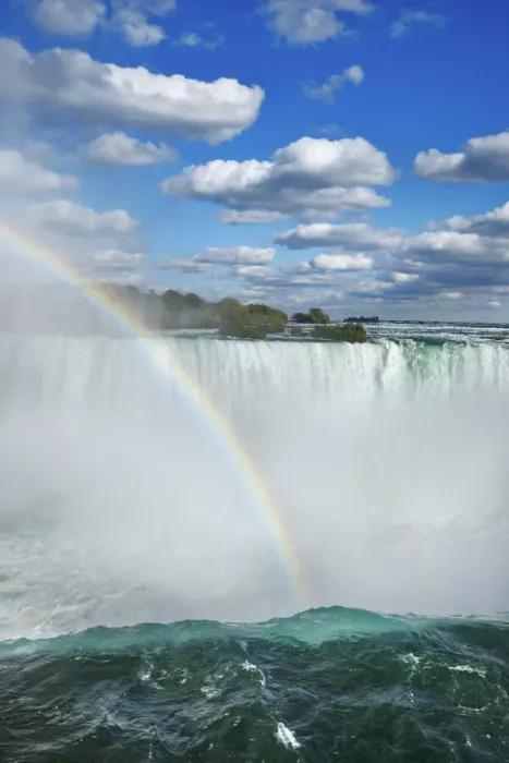 Framed Print : Waterfall Niagara Falls with rainbow - Canada, Ontario, Niagara Framed Print : Waterfall Niagara Falls with rainbow - Canada, Ontario, Niagara
