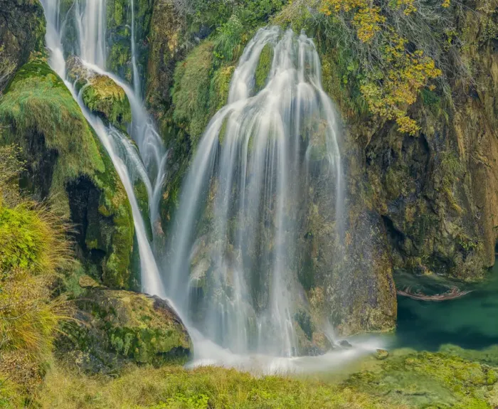 Framed Print : Waterfall in Plitvice National Park, Croatia Framed Print : Waterfall in Plitvice National Park, Croatia