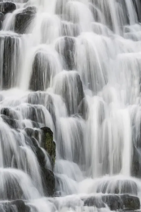 Framed Print : Waterfall detail Trotternish Peninsular, Scotland Framed Print : Waterfall detail Trotternish Peninsular, Scotland