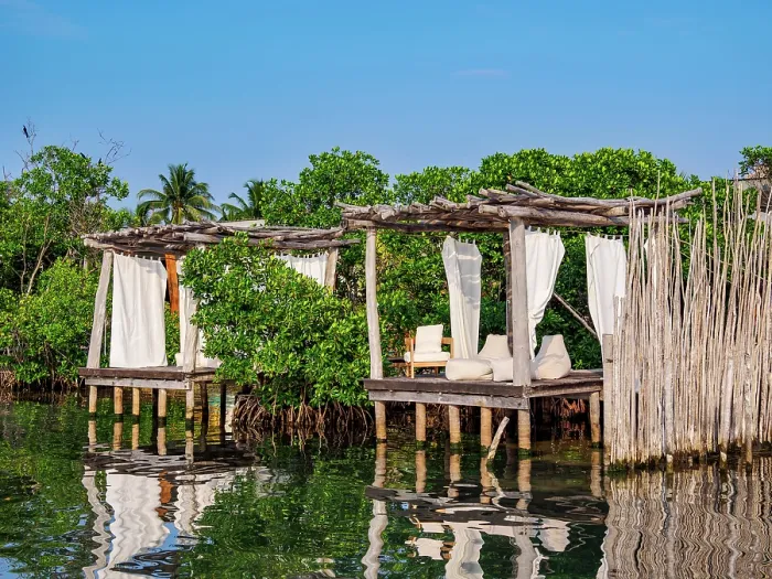 Framed Print : Waterfront of Caye Caulker, Belize District, Belize Framed Print : Waterfront of Caye Caulker, Belize District, Belize