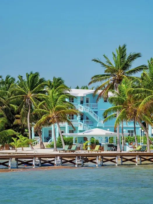 Framed Print : Waterfront of San Pedro Town, Ambergris Caye, Belize District, Belize Framed Print : Waterfront of San Pedro Town, Ambergris Caye, Belize District, Belize
