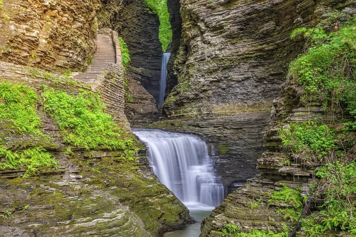 Framed Print : Watkins Glen State Park, New York, USA Framed Print : Watkins Glen State Park, New York, USA