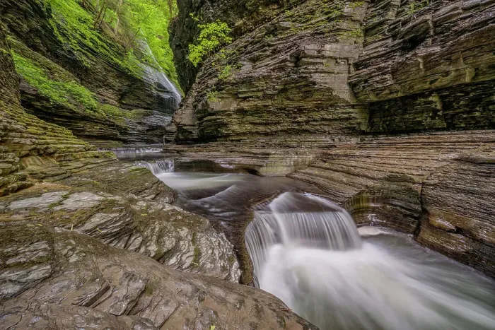 Framed Print : Watkins Glen State Park, New York, USA Framed Print : Watkins Glen State Park, New York, USA