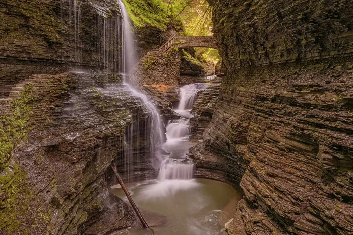 Framed Print : Watkins Glen State Park, New York, USA Framed Print : Watkins Glen State Park, New York, USA