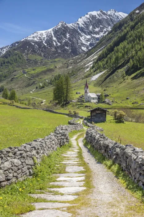 Framed Print : Way of the Cross to the Holy Spirit Church in Kasern, Valle Aurina, South Tyrol, Italy Framed Print : Way of the Cross to the Holy Spirit Church in Kasern, Valle Aurina, South Tyrol, Italy