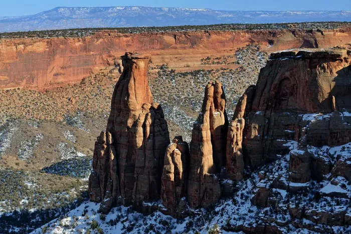 Framed Print : Weathered rocks, canyons and pinnacles from the scenic drive, Colorado National Monument, Colorado, USA Framed Print : Weathered rocks, canyons and pinnacles from the scenic drive, Colorado National Monument, Colorado, USA