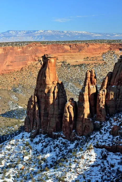 Framed Print : Weathered rocks, canyons and pinnacles from the scenic drive, Colorado National Monument, Colorado, USA Framed Print : Weathered rocks, canyons and pinnacles from the scenic drive, Colorado National Monument, Colorado, USA