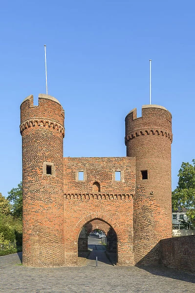Weiertor city gate at Zulpich, Eifel, North Rhine Westphalia, Germany
