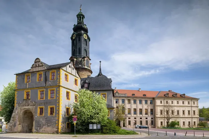 Framed Print : Weimar City Palace, Residential Palace, Weimar, Unesco wold heritage Site, Thuringia, Germany Framed Print : Weimar City Palace, Residential Palace, Weimar, Unesco wold heritage Site, Thuringia, Germany