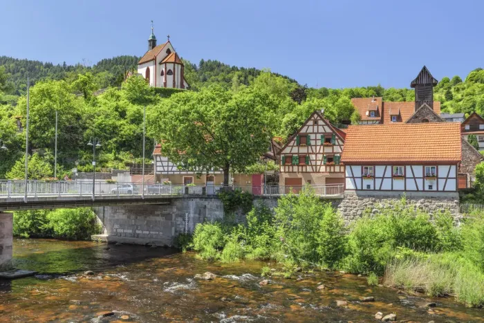Framed Print : Weisenbach, Murgtal Valley, Murg River, Black Forest, Baden-Wurttemberg, Germany Framed Print : Weisenbach, Murgtal Valley, Murg River, Black Forest, Baden-Wurttemberg, Germany