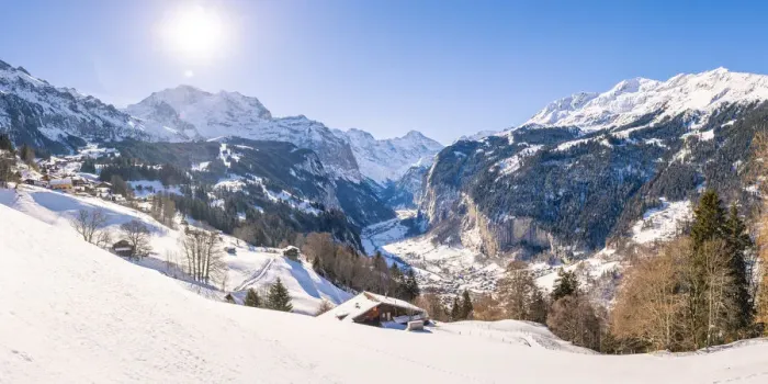 Framed Print : Wengen and Lauterbrunnen valley, Berner Oberland, canton of Bern, Switzerland Framed Print : Wengen and Lauterbrunnen valley, Berner Oberland, canton of Bern, Switzerland