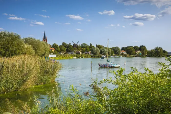 Framed Print : Werder on the Havel river, Brandenburg, Germany Framed Print : Werder on the Havel river, Brandenburg, Germany