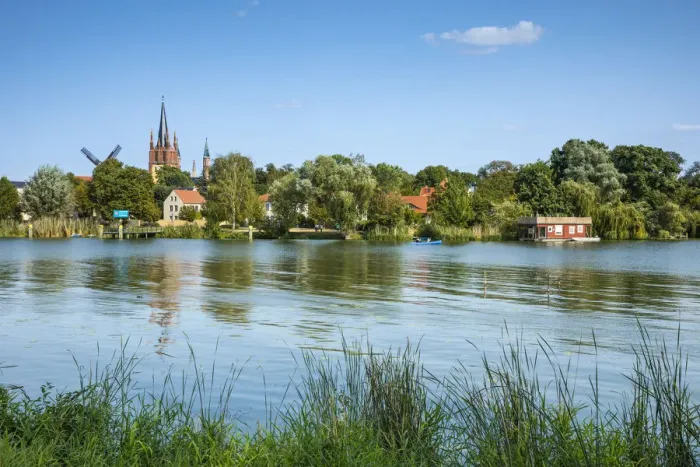 Framed Print : Werder on the Havel river, Brandenburg, Germany Framed Print : Werder on the Havel river, Brandenburg, Germany
