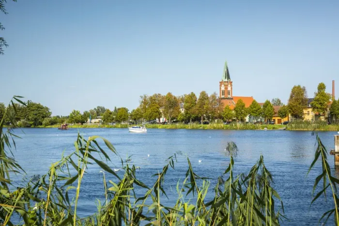 Framed Print : Werder on the Havel river, Brandenburg, Germany Framed Print : Werder on the Havel river, Brandenburg, Germany