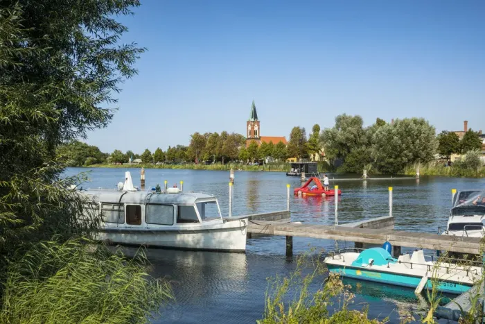 Framed Print : Werder on the Havel river, Brandenburg, Germany Framed Print : Werder on the Havel river, Brandenburg, Germany