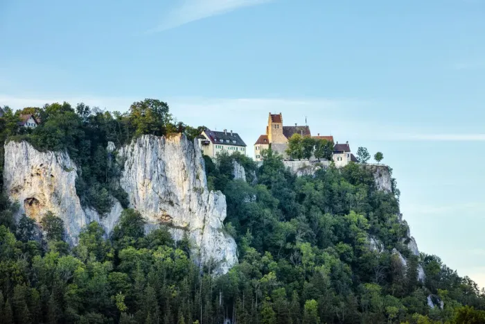 Framed Print : Werenwag Castle, Upper Danube Nature Park, Swabian Jura, Baden-Wurttemberg, Germany, Europe Framed Print : Werenwag Castle, Upper Danube Nature Park, Swabian Jura, Baden-Wurttemberg, Germany, Europe
