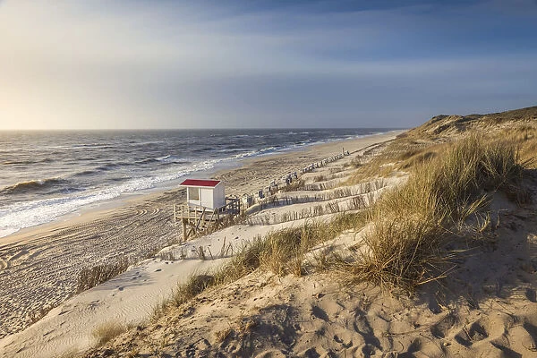 West beach near List, Sylt, Schleswig-Holstein, Germany