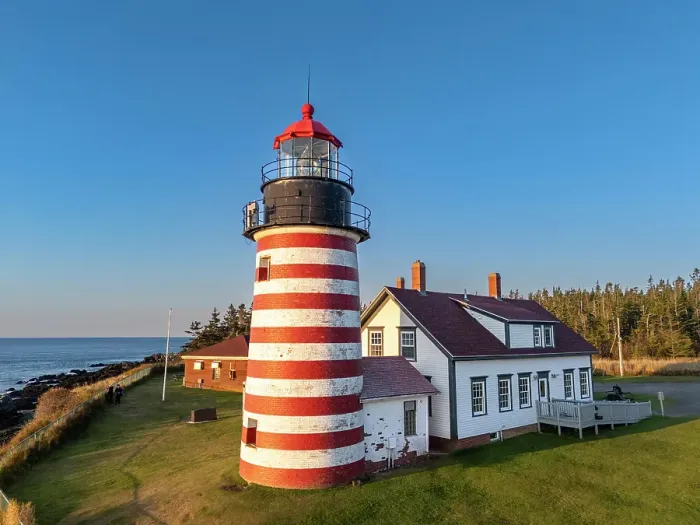 Framed Print : West Quoddy Head Lighthouse, Quoddy Head State Park, Lubec, Maine, New England, USA Framed Print : West Quoddy Head Lighthouse, Quoddy Head State Park, Lubec, Maine, New England, USA