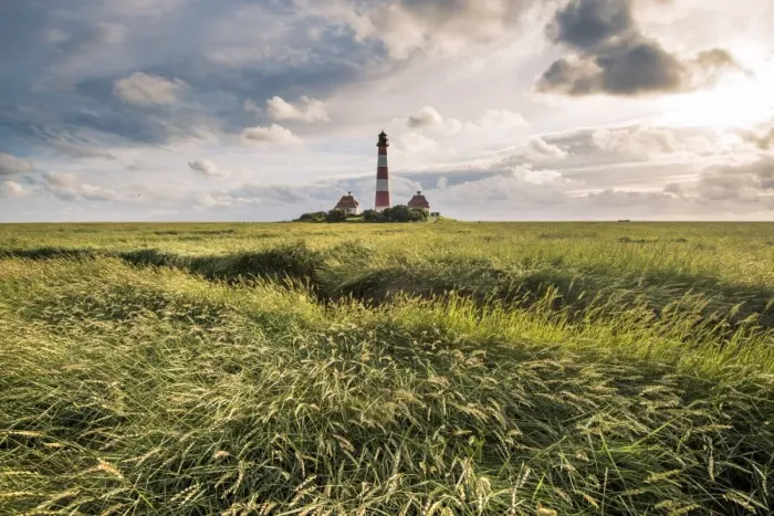 Framed Print : Westerhever lighthouse, Eiderstedt, North Frisia, Schleswig-Holstein, Germany Framed Print : Westerhever lighthouse, Eiderstedt, North Frisia, Schleswig-Holstein, Germany