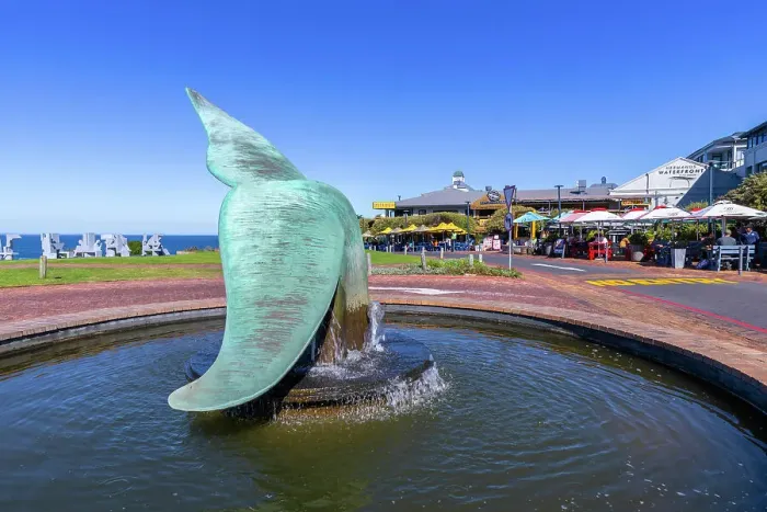 Framed Print : Whale Tail Sculpture, Hermanus, Western Cape Province, South Africa Framed Print : Whale Tail Sculpture, Hermanus, Western Cape Province, South Africa