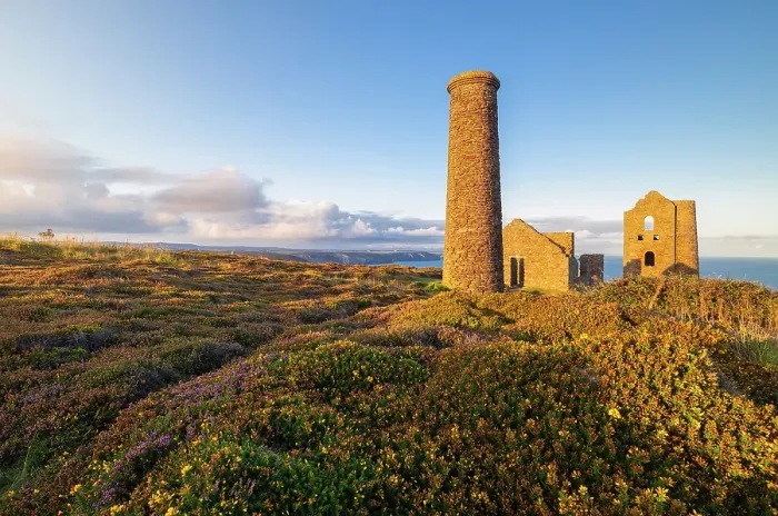 Framed Print : Wheal Coates and Chapel Port Mine during sunrise, Saint Agnes, Cornwall, England, UK Framed Print : Wheal Coates and Chapel Port Mine during sunrise, Saint Agnes, Cornwall, England, UK