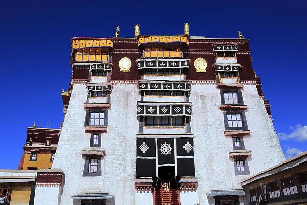 White Palace, Potala Palace, Lhasa, Tibet, China