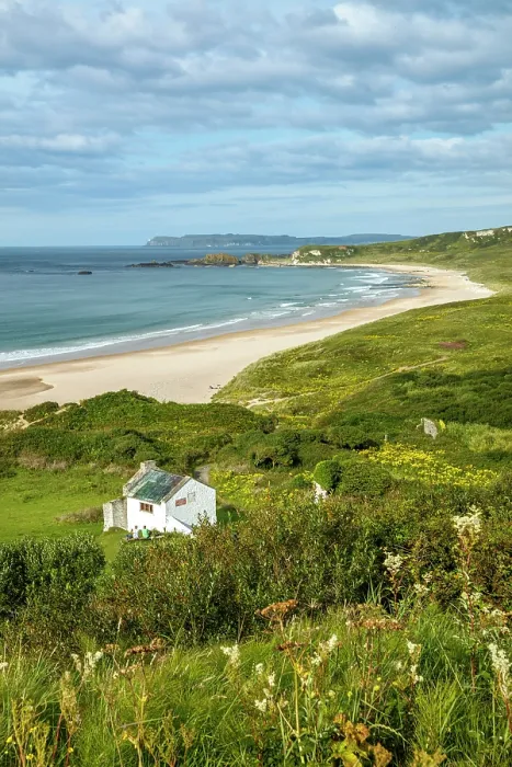 Framed Print : White Park Bay, Ballycaastle, Causeway coast, County Antrim, Northern Ireland, UK Framed Print : White Park Bay, Ballycaastle, Causeway coast, County Antrim, Northern Ireland, UK