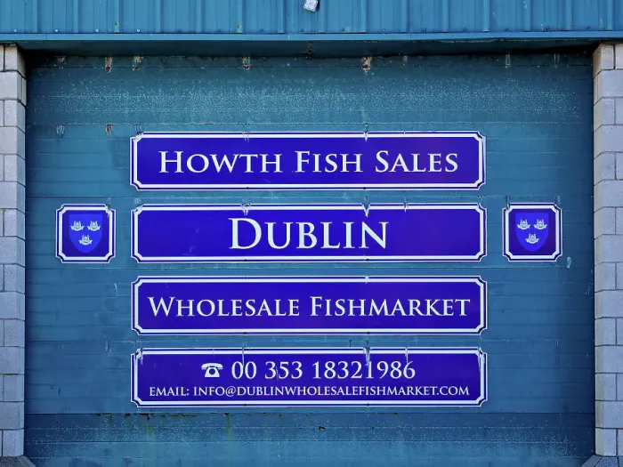 Framed Print : Wholesale Fishmarket, Howth, County Dublin, Ireland Framed Print : Wholesale Fishmarket, Howth, County Dublin, Ireland