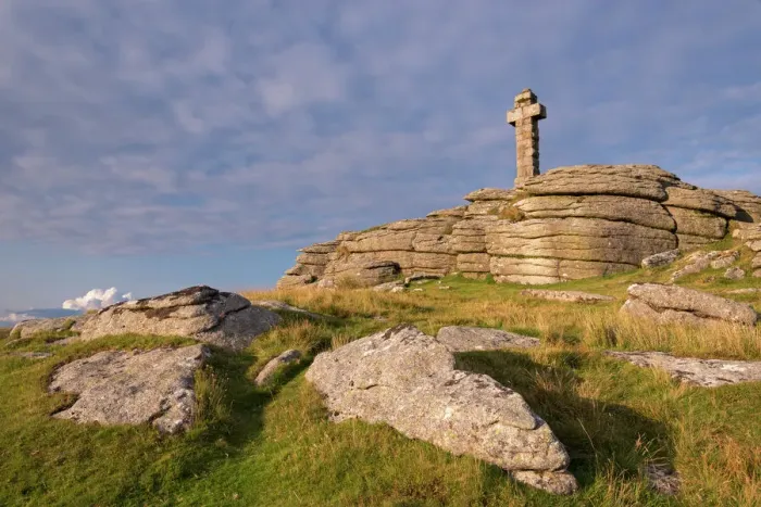 Framed Print : Widgery Cross in Dartmoor National Park, Devon, England. Summer (August) 2014 Framed Print : Widgery Cross in Dartmoor National Park, Devon, England. Summer (August) 2014