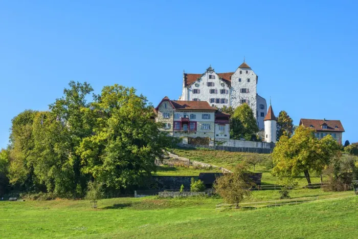 Framed Print : Wildegg castle, Wildegg, Aargau, Switzerland Framed Print : Wildegg castle, Wildegg, Aargau, Switzerland