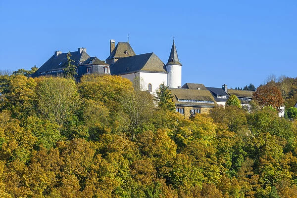 Wildenburg castle, Hellenthal, Eifel, North Rhine-Westphalia, Germany