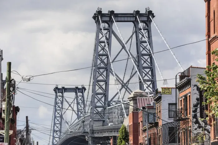 Framed Print : Williamsburg Bridge, Williamsburg, Brooklyn, New York City, New York, USA Framed Print : Williamsburg Bridge, Williamsburg, Brooklyn, New York City, New York, USA