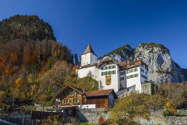 Wimmis Castle, Berner Oberland, Switzerland