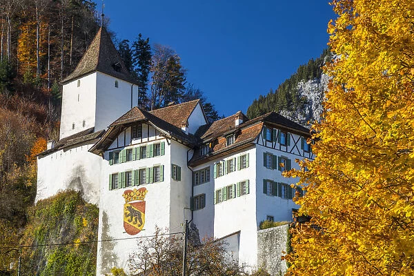 Wimmis castle, Berner Oberland, Switzerland