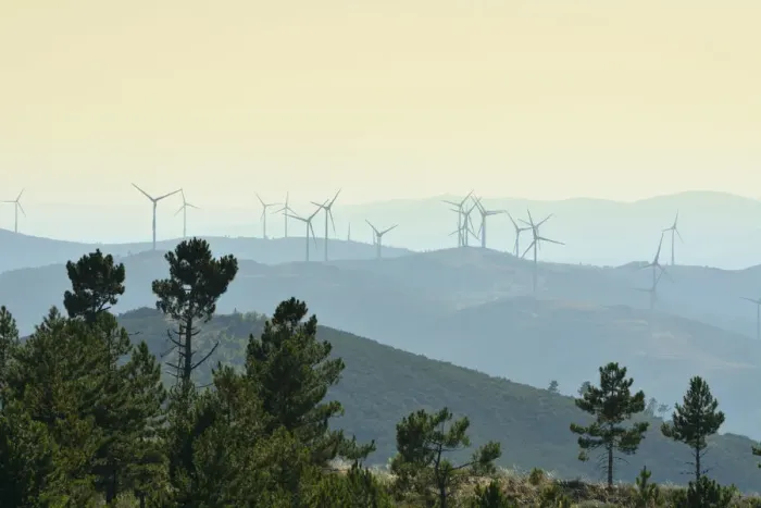 Framed Print : Wind generators in the Gardunha mountain range. Beira Baixa, Portugal Framed Print : Wind generators in the Gardunha mountain range. Beira Baixa, Portugal