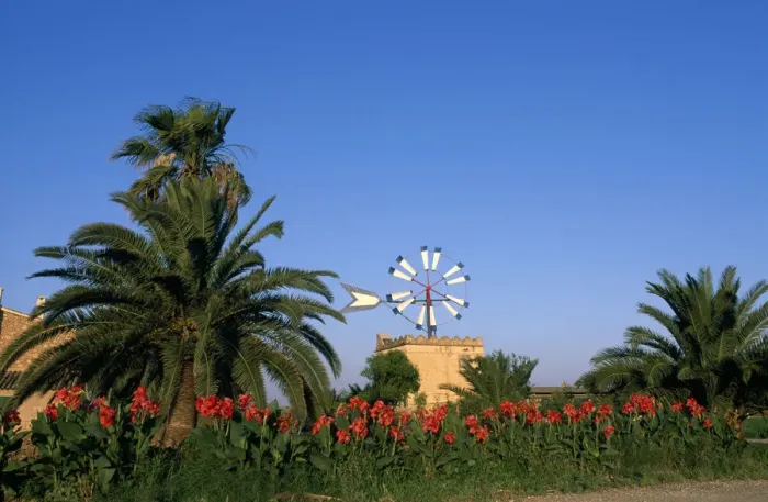 Framed Print : Wind mill, Lluc Major, Majorca, Balearic Islands, Spain Framed Print : Wind mill, Lluc Major, Majorca, Balearic Islands, Spain