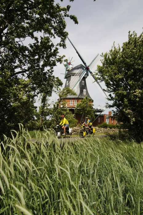Framed Print : Windmill, Borgsum, Foehr Island, Friesland, Schleswig-Holstein, Germany Framed Print : Windmill, Borgsum, Foehr Island, Friesland, Schleswig-Holstein, Germany