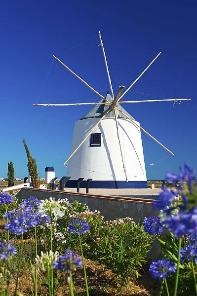 Windmill in Castro Marim, Algarve, Portugal
