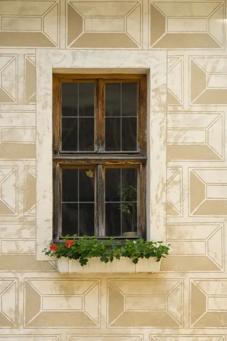 Framed Print : Detail of window at Blatna Castle, Blatna, Strakonice District, South Bohemian Region, Czech Republic Framed Print : Detail of window at Blatna Castle, Blatna, Strakonice District, South Bohemian Region, Czech Republic