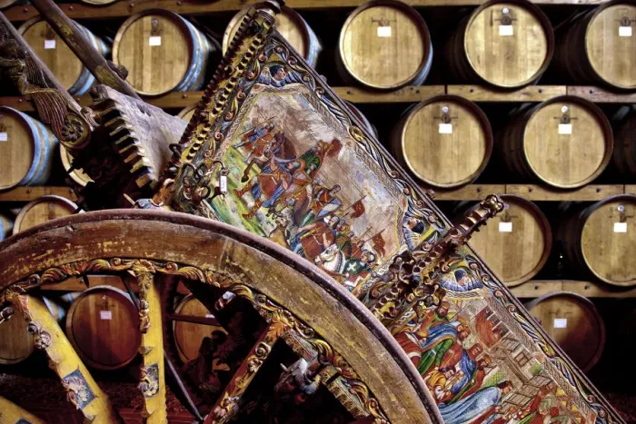Framed Print : Wine cellar, Cantina Pellegrino, Marsala, Sicily, Italy Framed Print : Wine cellar, Cantina Pellegrino, Marsala, Sicily, Italy