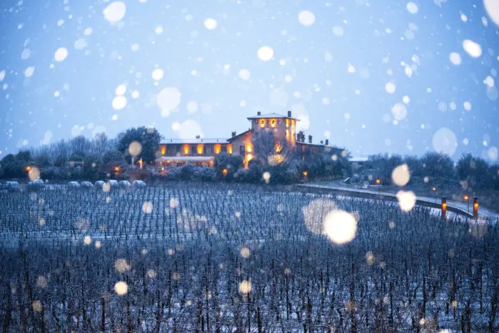 Framed Print : Winter in Franciacorta, Italy, Lombardy district, Brescia province Framed Print : Winter in Franciacorta, Italy, Lombardy district, Brescia province