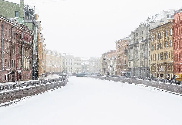 Winter, Saint Petersburg, Russia