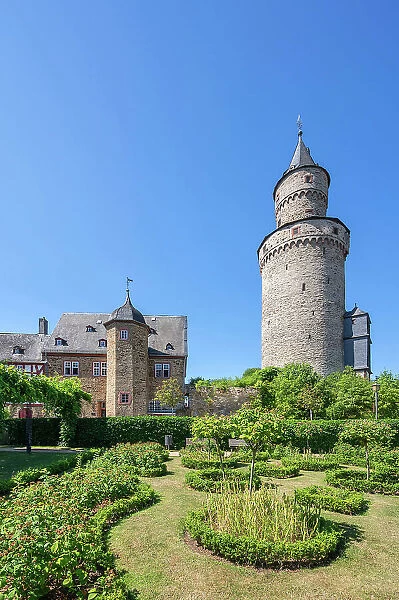 Witches tower, Hexenturm, Idstein, Taunus, Hesse, Germany