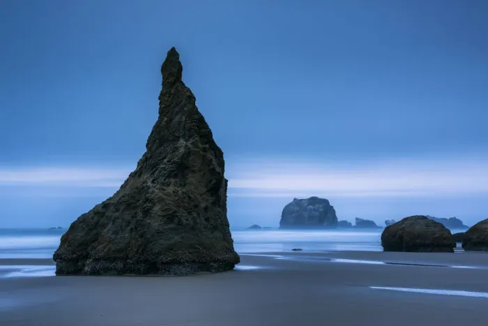 Framed Print : Wizards Hat, Bandon Beach, Oregon, USA