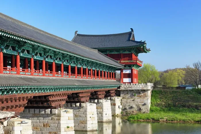 Framed Print : Woljeonggyo Bridge, Gyeongju, South Korea Framed Print : Woljeonggyo Bridge, Gyeongju, South Korea