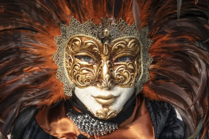 Framed Print : A woman in a feather Venetian mask poses during the Venice Carnival, Burano, Venice Framed Print : A woman in a feather Venetian mask poses during the Venice Carnival, Burano, Venice