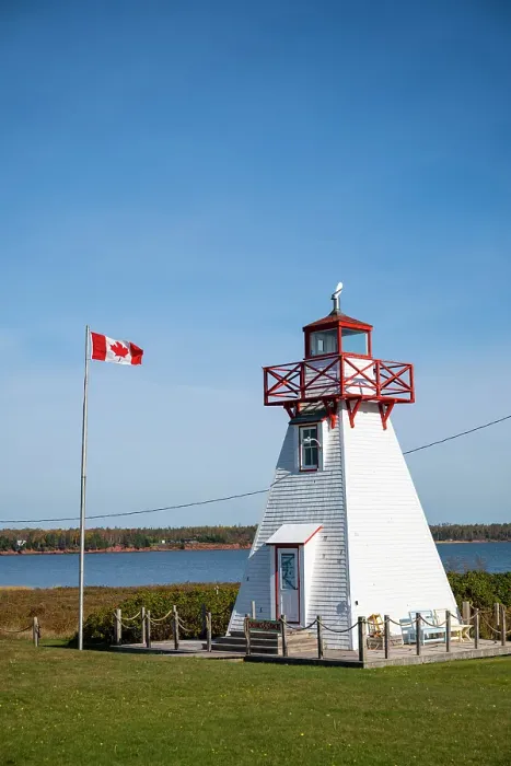 Framed Print : Wood Islands lighthouse, Prince Edward Island, Canada Framed Print : Wood Islands lighthouse, Prince Edward Island, Canada