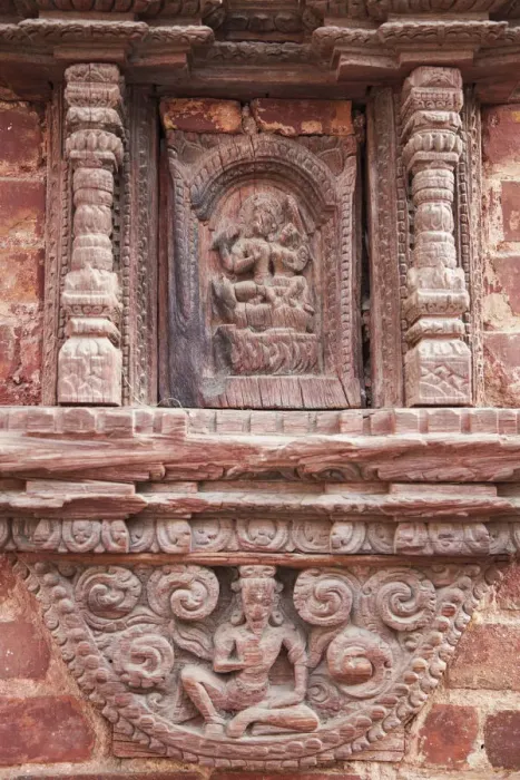 Framed Print : Detail of wooden carvings, Durbar Square (UNESCO World Heritage Site), Kathmandu, Nepal Framed Print : Detail of wooden carvings, Durbar Square (UNESCO World Heritage Site), Kathmandu, Nepal